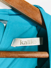 Load image into Gallery viewer, Kaliko Women&#39;s Smart A-Line Dress | UK10 | Blue
