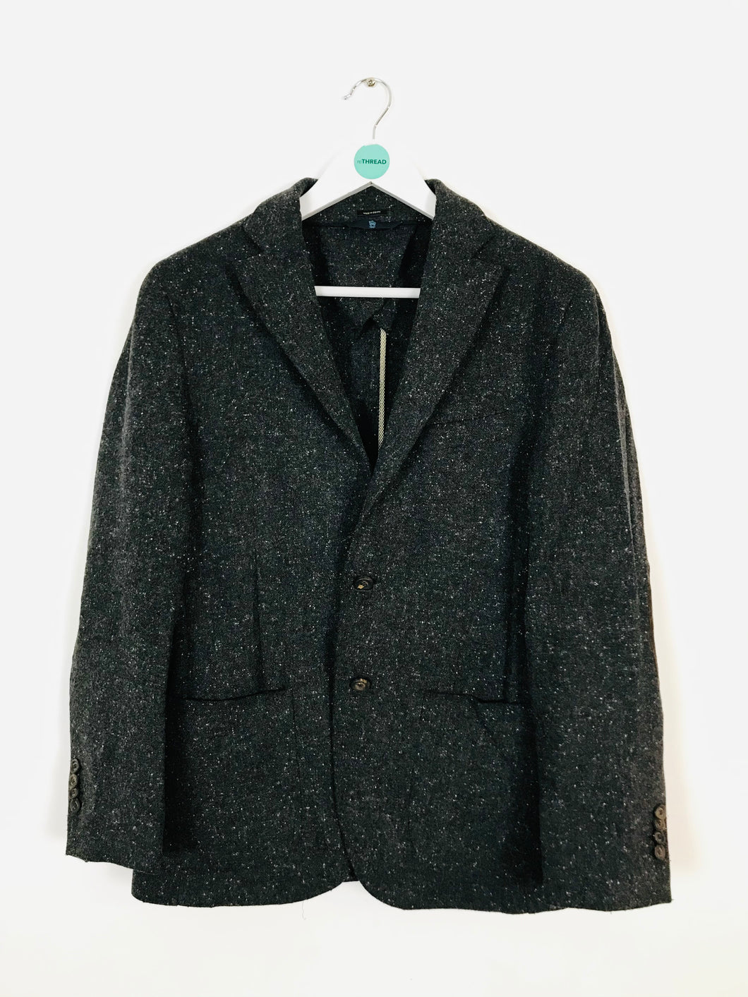 Massimo Dutti Men’s Blazer Suit Jacket | 40 M | Grey
