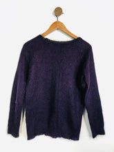 Load image into Gallery viewer, Brora Women&#39;s Wool Mohair Jumper | UK10 | Purple
