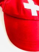 Load image into Gallery viewer, Switzerland Kid&#39;s Logo Cap Hat | 12 Years | Red

