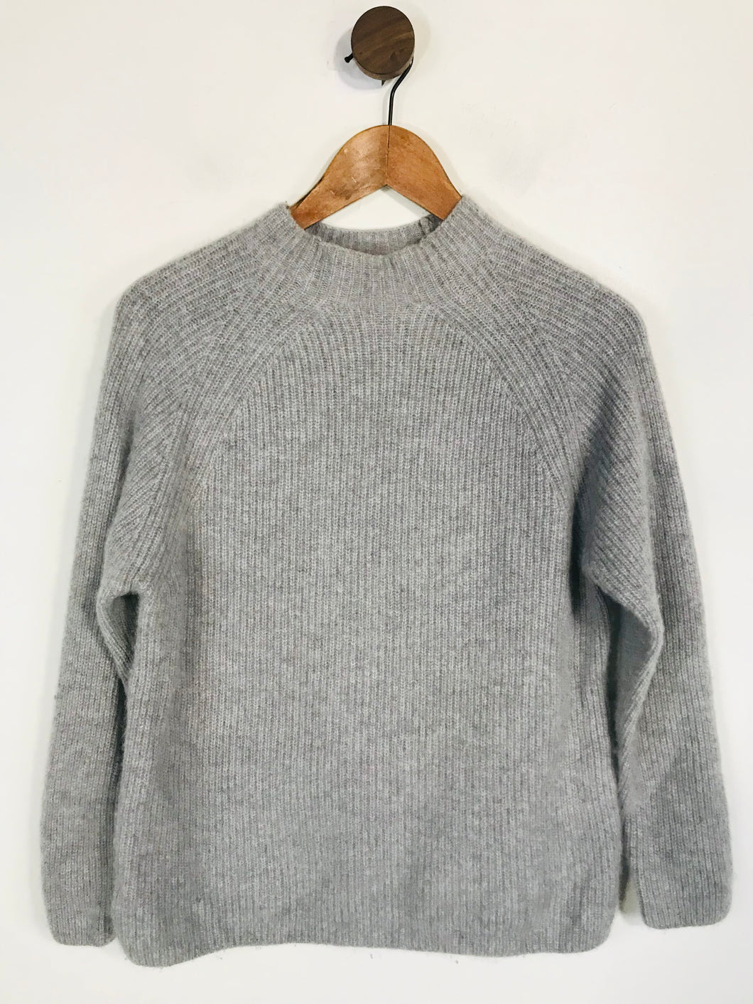 Les 100 ciels Women's Cashmere Jumper | S UK8 | Grey