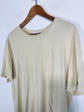 Load image into Gallery viewer, COS Men&#39;s T-Shirt | L | Beige
