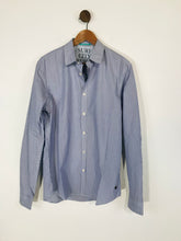 Load image into Gallery viewer, Scotch &amp; Soda Men&#39;s Striped Button-Up Shirt | L  | Blue
