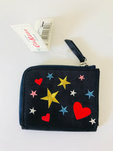 Load image into Gallery viewer, Cath Kidston Women&#39;s Embroidered Coin Purse NWT | S | Blue
