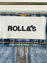 Load image into Gallery viewer, Rolla’s Women&#39;s High Waist Straight Jeans | 27 | Blue
