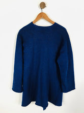 Load image into Gallery viewer, Woodward-Davey Women&#39;s Wool Hand Dyed Cardigan | OS | Blue
