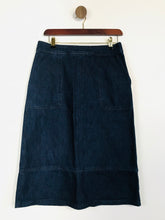 Load image into Gallery viewer, Boden Women&#39;s Denim Midi Skirt  | UK12 | Blue
