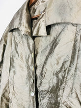 Load image into Gallery viewer, Terry Macey Women&#39;s Silk Blazer Jacket | S UK8 | Brown
