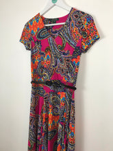 Load image into Gallery viewer, Lauren Ralph Lauren Womens Fit &amp; Flare Knee Length Dress | XS UK6-8 | Multicolour
