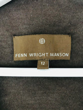 Load image into Gallery viewer, Fenn Wright Manson Women’s Wool Longline Midi Cardigan | UK12 | Brown
