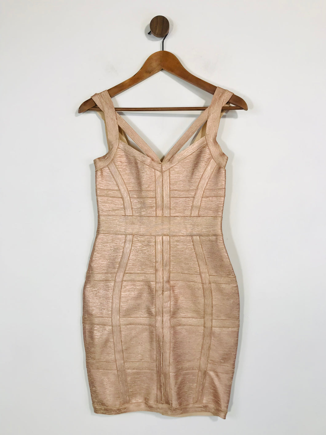 Celeb Boutique Women's Bandage Mini Bodycon Dress | S UK8 | Pink