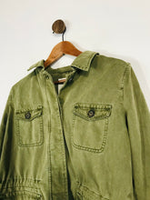 Load image into Gallery viewer, White Stuff Women&#39;s Military Jacket | UK14 | Green
