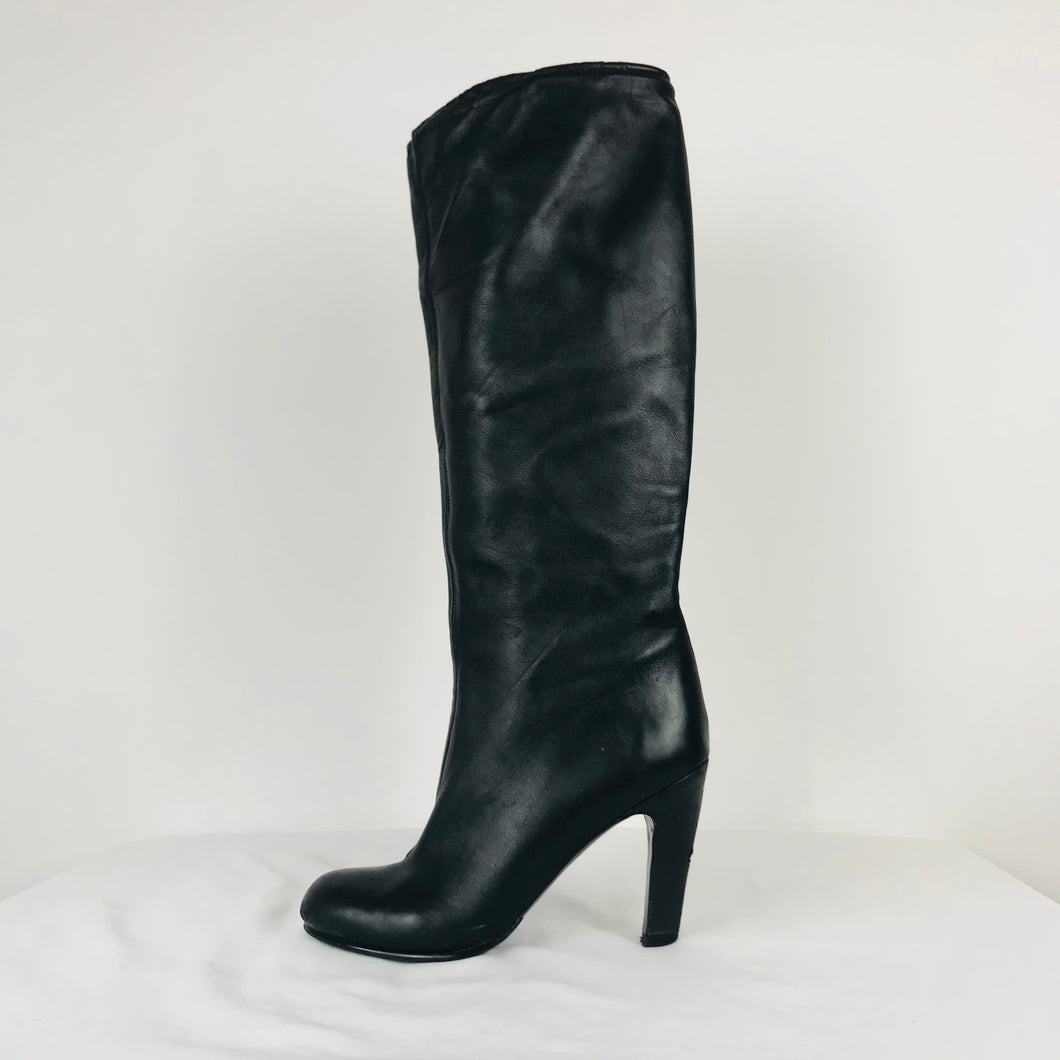 United Nude Womens Leather Knee Boots | EU37 UK4 | Black