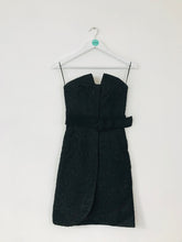 Load image into Gallery viewer, Reiss Women’s Tulip Mini Dress | UK4 | Black
