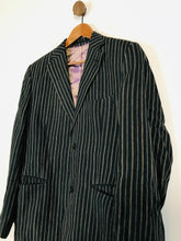 Load image into Gallery viewer, Ted Baker Men&#39;s Linen Striped Blazer Jacket | 4 | Blue

