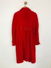 Load image into Gallery viewer, Karen Millen Women&#39;s Long Wool Blend Coat | UK12 | Red

