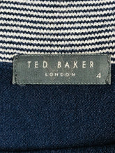 Load image into Gallery viewer, Ted Baker Women&#39;s Colour Block Striped Jumper | 4 UK14 | Blue
