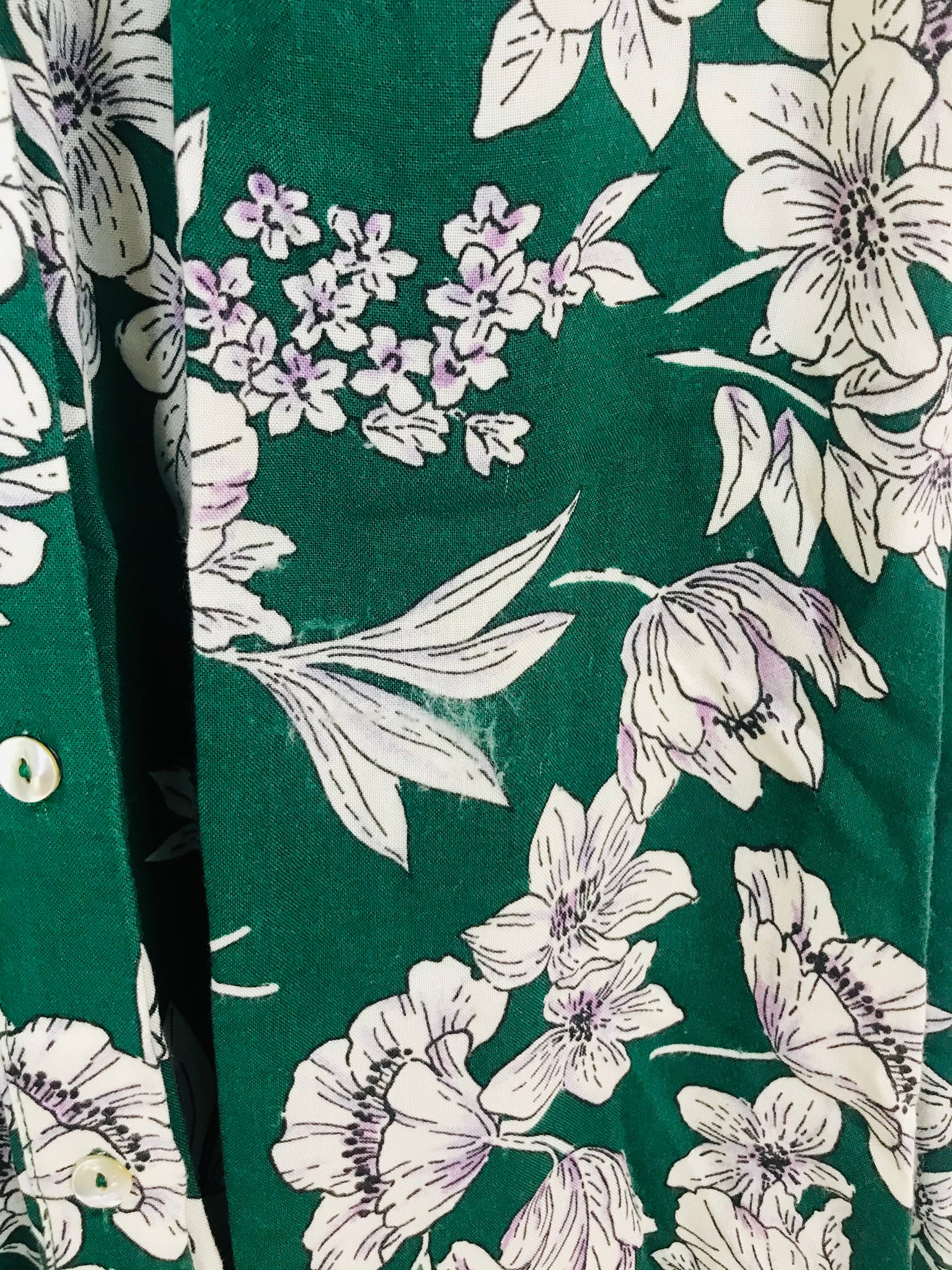 Zara Women's Floral Print Maxi Shift Dress | UK10-12 | Green ReThread Zara Women's Floral Print Maxi Shift Dress | UK10-12 | Green ReThread