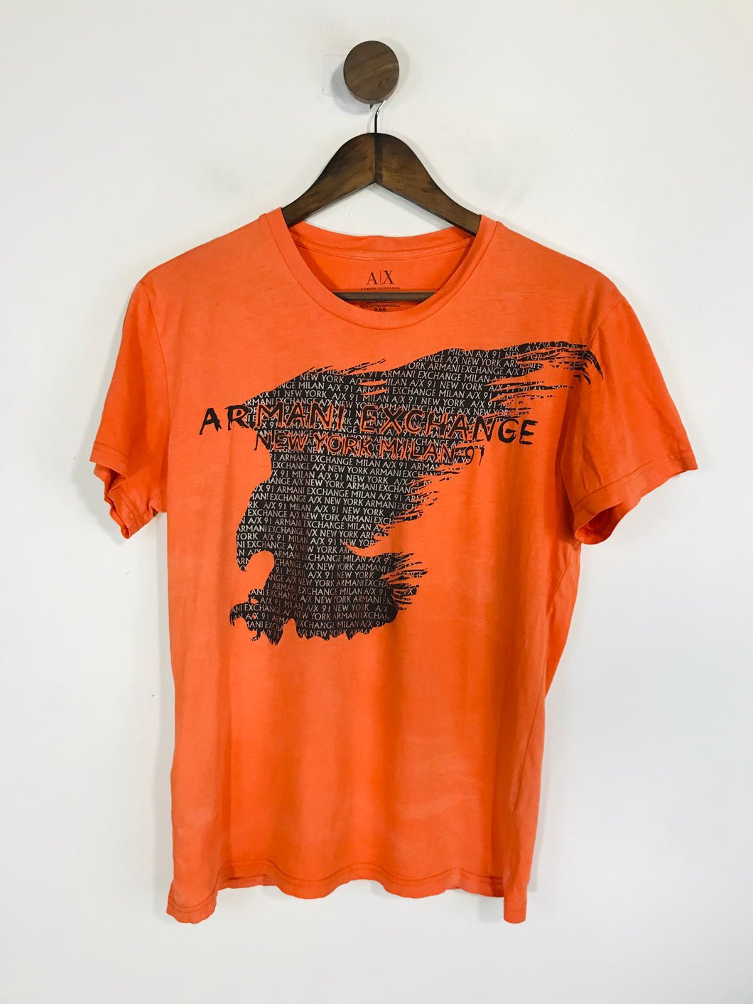 Armani Exchange Men's Graphic T-Shirt | M | Orange