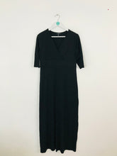 Load image into Gallery viewer, Baukjen Women’s V-Neck Wrap Maxi Dress | UK14 | Black
