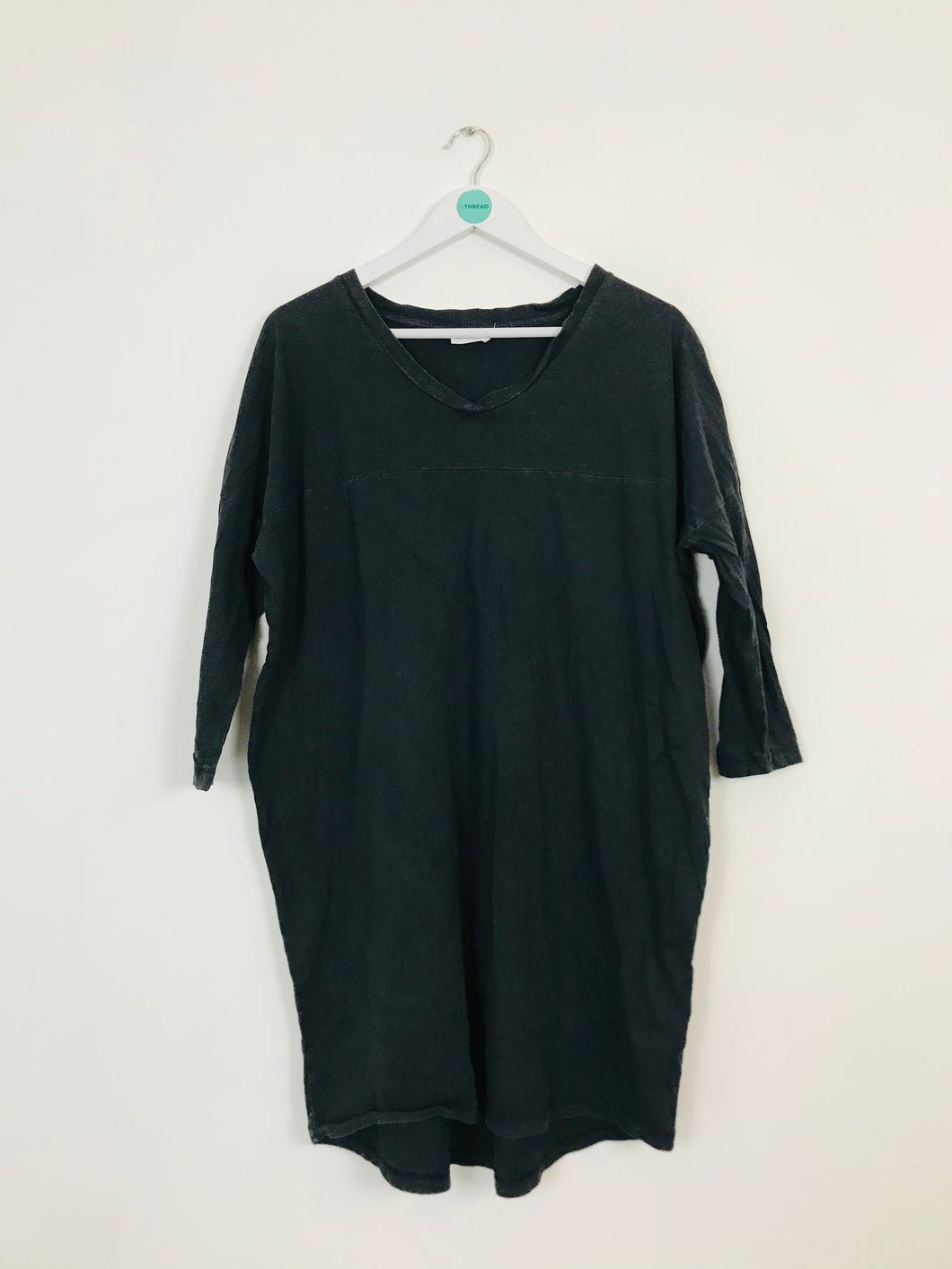 American Vintage Women’s Oversized Shirt Dress | S UK8 | Black