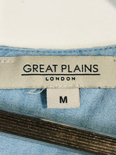 Load image into Gallery viewer, Great Plains Women&#39;s Colour Block Midi Dress | M UK10-12 | Blue
