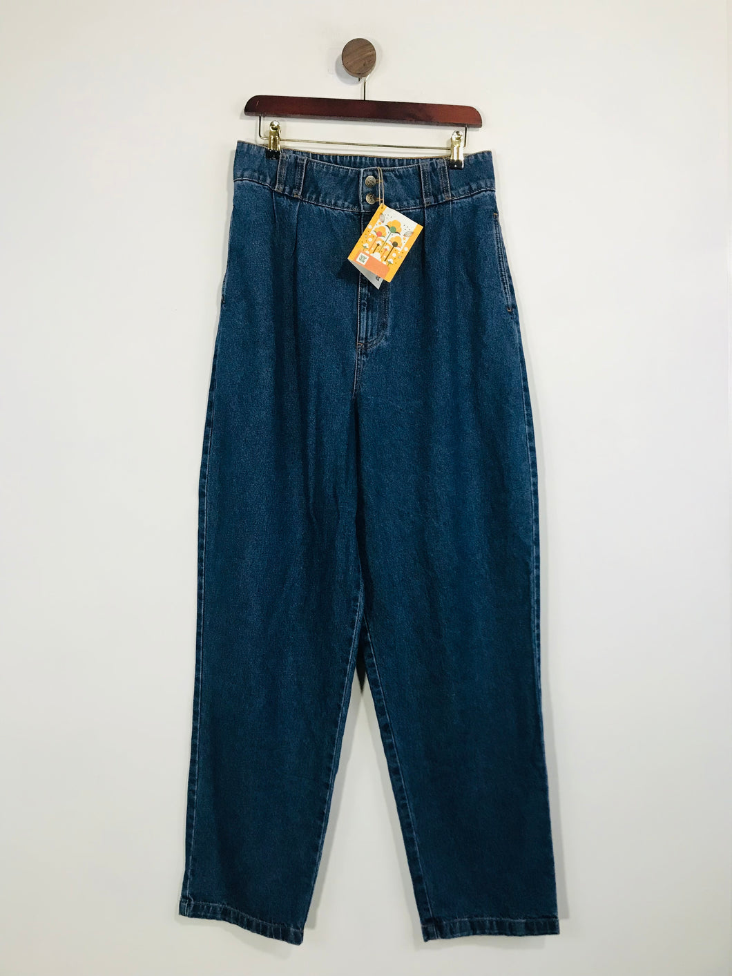 Lucy & Yak Women's High Waist Boyfriend Jeans NWT | W32/ L30 | Blue