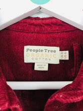 Load image into Gallery viewer, People Tree Women’s Corduroy Shirt Dress | UK10 | Red
