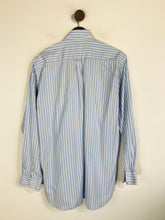 Load image into Gallery viewer, Joseph Turner Men&#39;s Striped Button-Up Shirt | L | Blue
