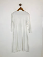 Load image into Gallery viewer, Charlotte Keating Women&#39;s Nursing Midi A-Line Dress | 3 UK14 | White
