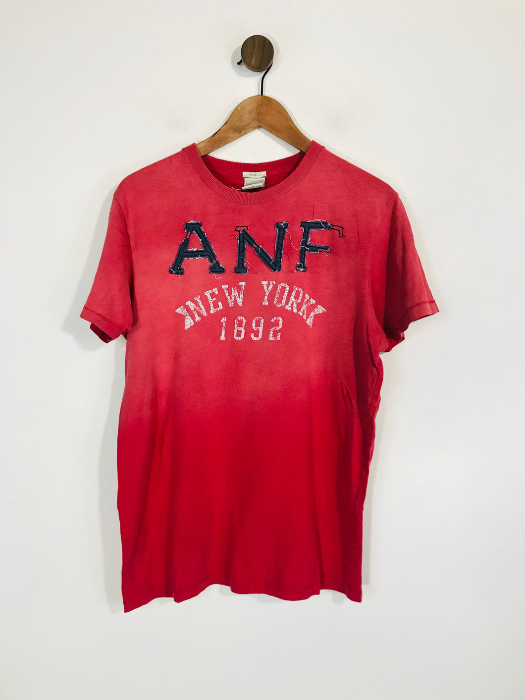 Abercrombie & Fitch Men's T-Shirt | L | Red