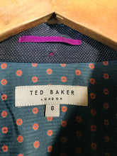 Load image into Gallery viewer, Ted Baker Men&#39;s Cotton Smart Button-Up Shirt | XL | Blue
