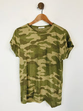 Load image into Gallery viewer, Rag &amp; Bone Women&#39;s Camo T-Shirt | L UK14 | Green
