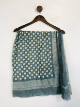 Load image into Gallery viewer, Inoui Women&#39;s Silk Polka Dot Scarf | OS | Blue
