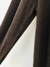 Load image into Gallery viewer, Fenn Wright Manson Women’s Wool Longline Midi Cardigan | UK12 | Brown

