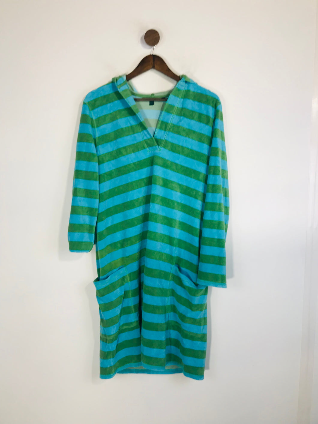 Boden Women's Striped Towelling Shift Dress | L UK14 | Multicoloured