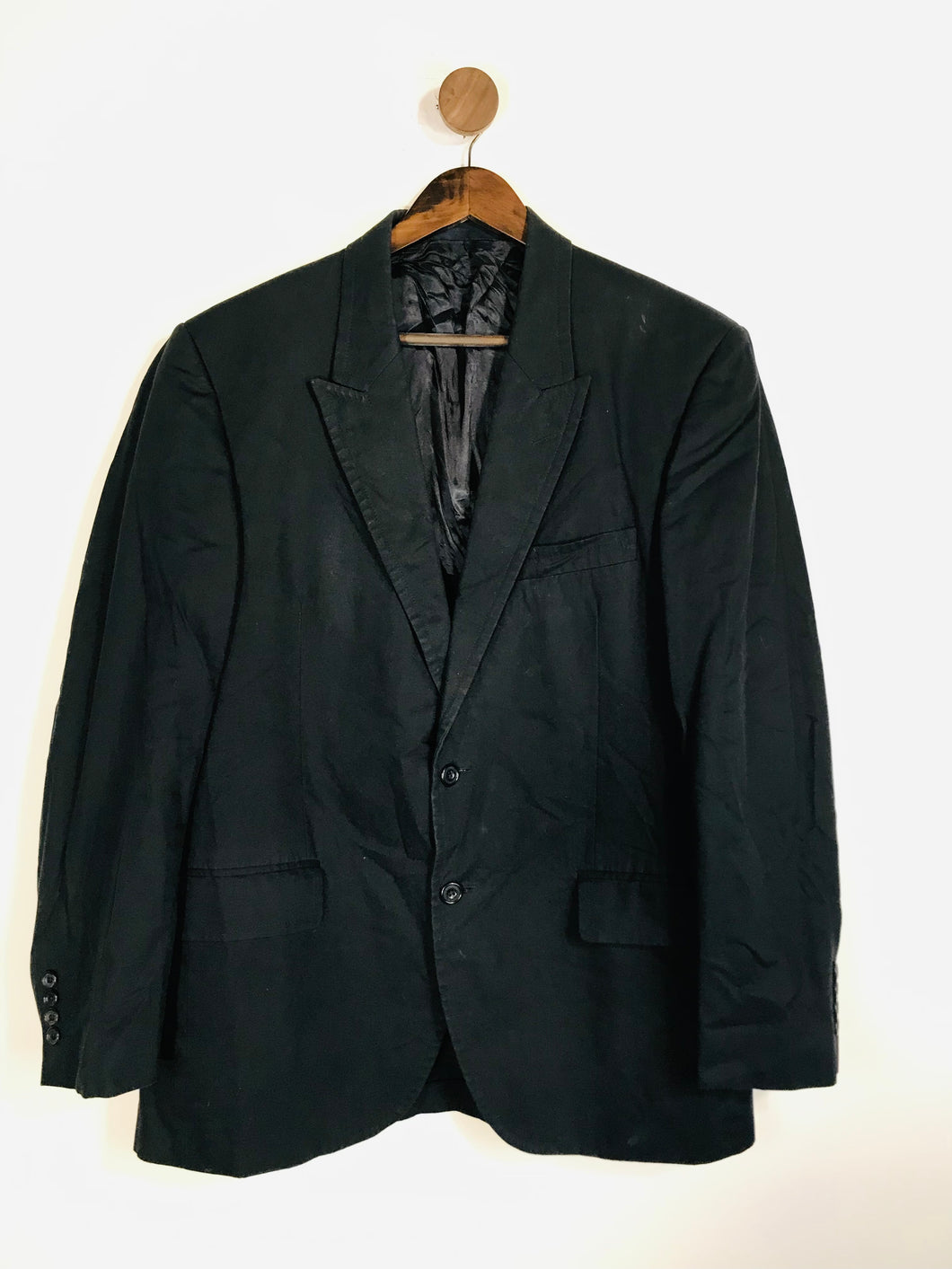 Aquascutum Men's Smart Suit Blazer Jacket | 44 S | Blue
