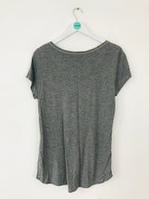 Load image into Gallery viewer, Karen Millen Women’s Studded T-Shirt | UK14 | Grey
