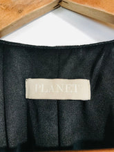 Load image into Gallery viewer, Planet Women&#39;s Embroidered Blouse | UK14 | Black

