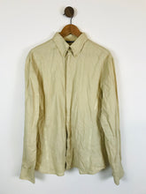 Load image into Gallery viewer, GF Ferre Men&#39;s Long Sleeve Button-Up Shirt | L/XL | Beige
