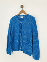 Load image into Gallery viewer, Hush Women&#39;s Knit Cardigan | L | Blue
