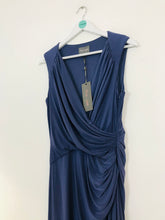 Load image into Gallery viewer, Phase Eight With Tags Women’s Maxi Wrap Dress | UK14 | Blue
