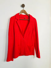 Load image into Gallery viewer, United Colors of Benetton Women&#39;s Cotton Smart Blazer Jacket | M UK10-12 | Orange
