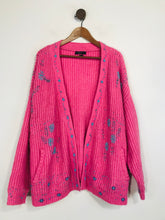 Load image into Gallery viewer, Zara Women&#39;s Beaded Cardigan | S UK8 | Pink
