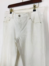 Load image into Gallery viewer, Hobbs Women&#39;s Cotton Straight Jeans | UK14  | White

