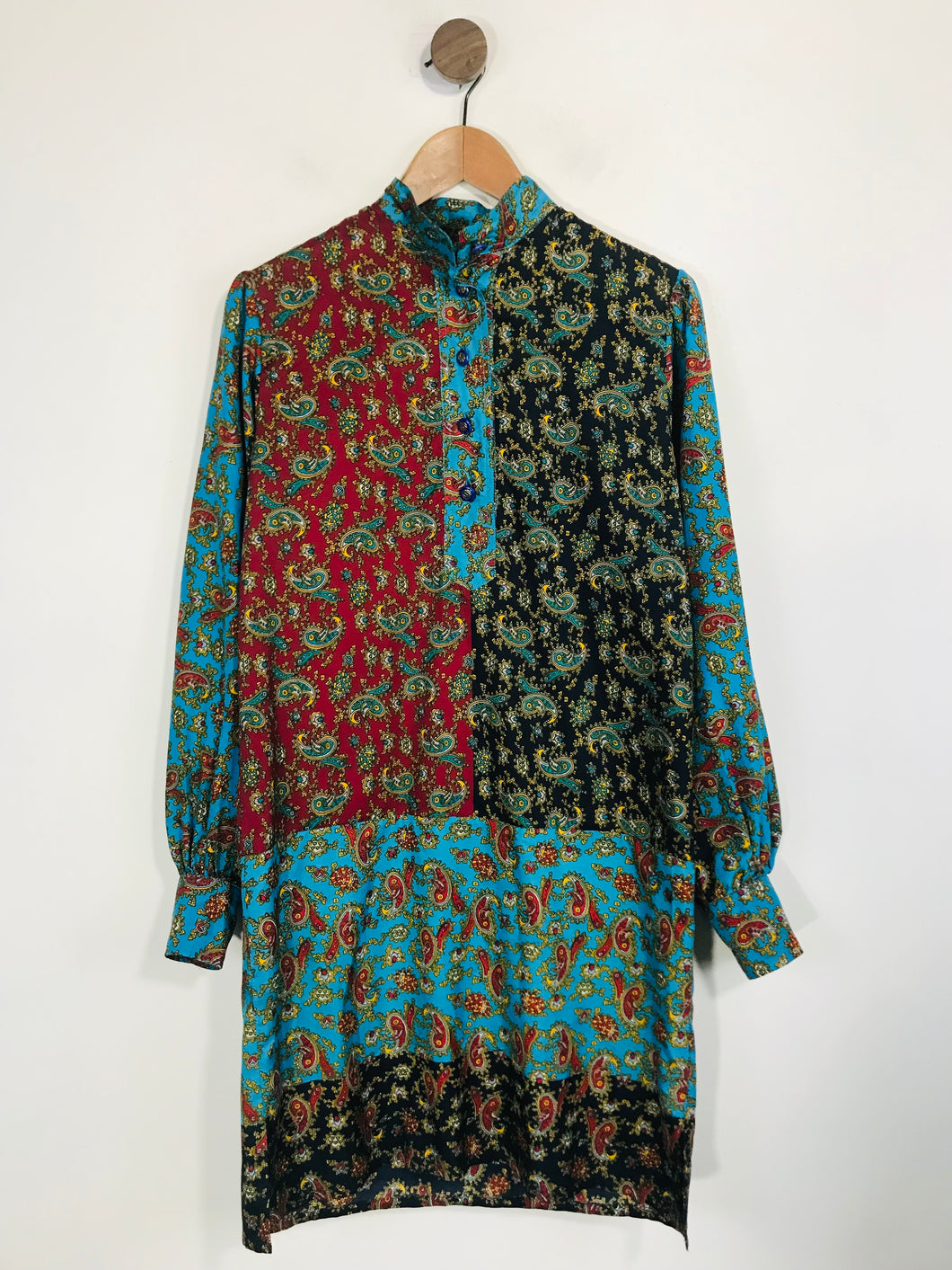 Duro Olowu Women's Boho Paisley Shift Dress | EU36 UK8 | Multicoloured