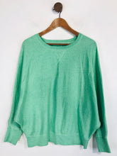 Load image into Gallery viewer, NRBY Women&#39;s Cashmere Balloon Sleeve Jumper | M UK10-12 | Green
