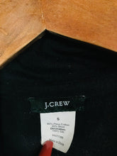 Load image into Gallery viewer, J. Crew Women&#39;s Ruffle Zip Cardigan | S UK8 | Black
