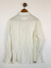 Load image into Gallery viewer, Armani Jeans Men&#39;s Silk Blend Long Sleeve Button-Up Shirt | XL | White
