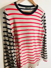 Load image into Gallery viewer, Oasis Women&#39;s Striped Jumper | M UK10-12 | Multicoloured
